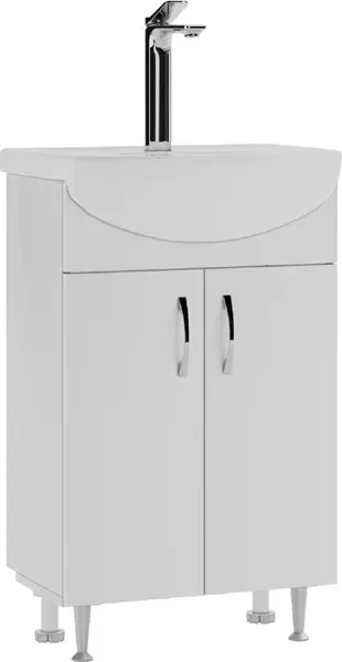 Изображение товара Тумба с умывальником Saniteco Amalia 50 S0102T + Уют 50