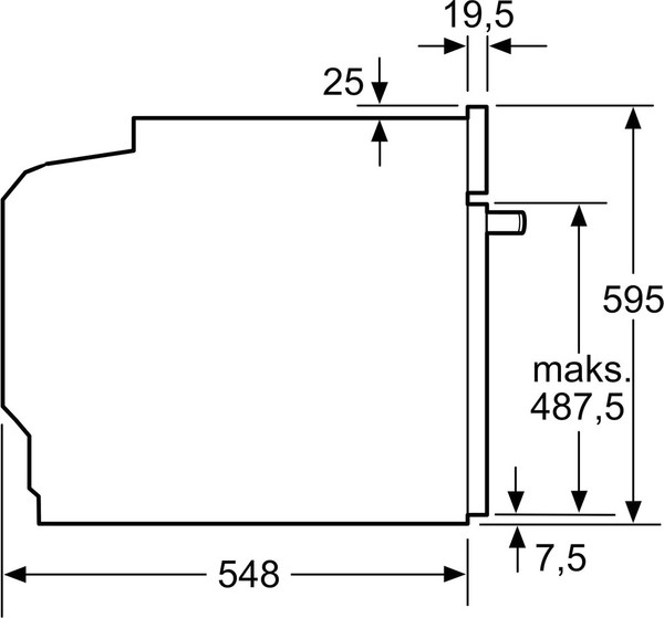 Изображение товара Электрический духовой шкаф Bosch Serie 4 HBA514BS3