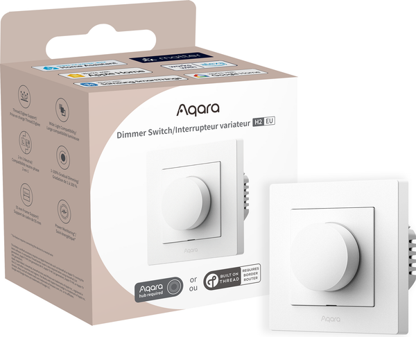 Изображение товара Диммер Aqara H2 EU / KD-R01D_wh (белый)