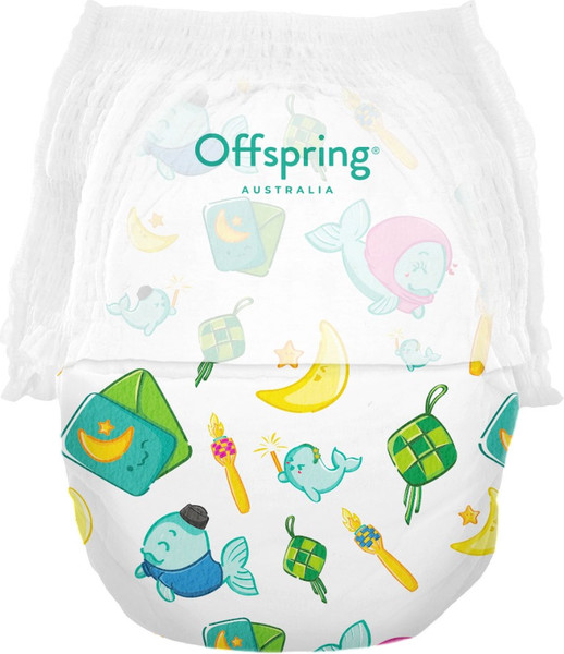 Изображение товара Подгузники-трусики детские Offspring Восточные сказки / OF02LRRS (36шт)
