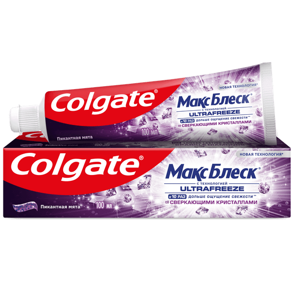 Зубная паста Colgate Макс Блеск со Сверкающими кристаллами (100мл) — фото 6