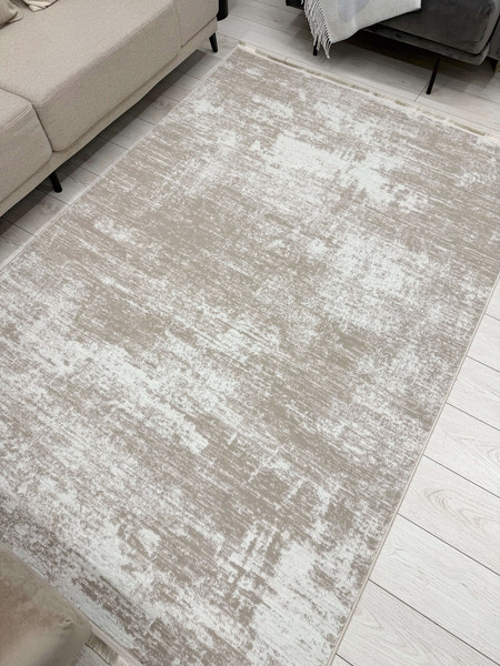 Изображение товара Ковер Radjab Carpet Амаль Прямоугольник 0708A (1.6x3, Cream/Beige)