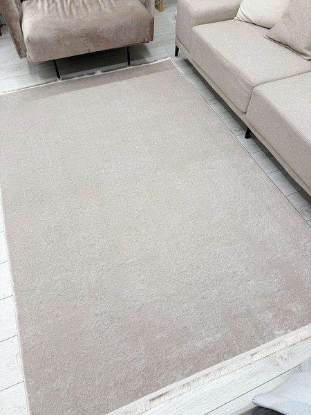 Изображение товара Ковер Radjab Carpet Амаль Прямоугольник 0901A (3x4, Beige/Beige)