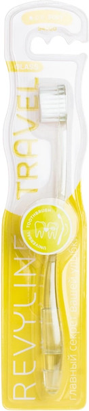 Изображение товара Зубная щетка Revyline S4000 Travel Glass 8236 (желтый)
