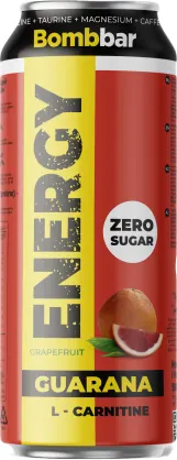 Изображение товара Энергетический напиток Bombbar С Гуараной и L-Карнитином (грейпфрут, 12x450мл)