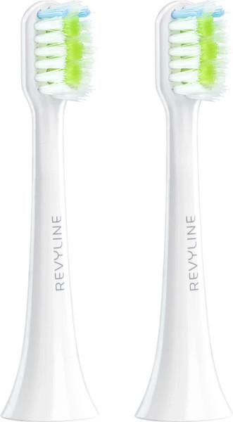 Набор насадок для зубной электрощетки Revyline RL 040 Teens / 7947 (2шт, белый) — фото 5