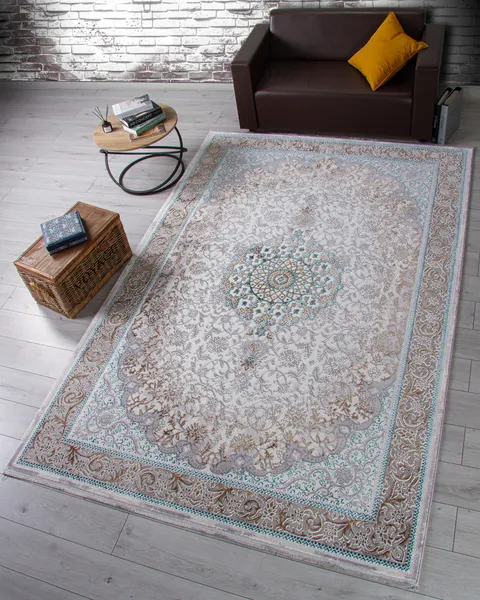 Изображение товара Ковер Merinos Halif F605-STAN-GREEN-BLUE (2x3)