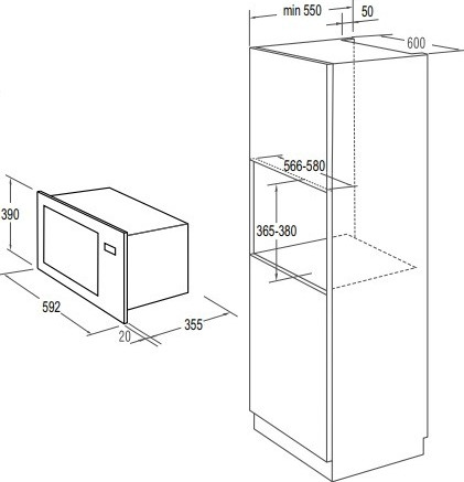 Изображение товара Микроволновая печь Gorenje BM235G1SYB