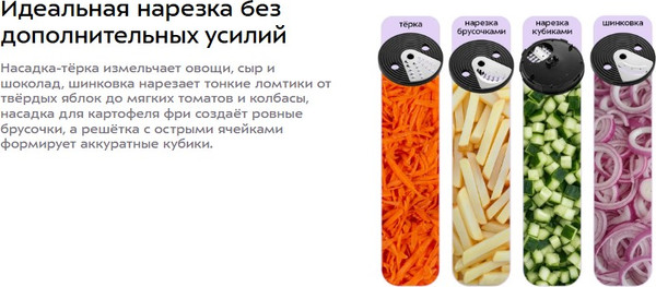 Изображение товара Кухонный комбайн Kitfort КТ-3573