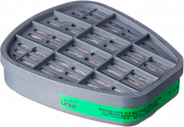 Изображение товара Фильтр для респиратора UNIX 512 К2