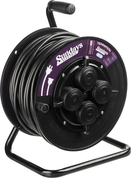 Изображение товара Удлинитель на катушке Sundays Electric УКП4404-3025 (50м)