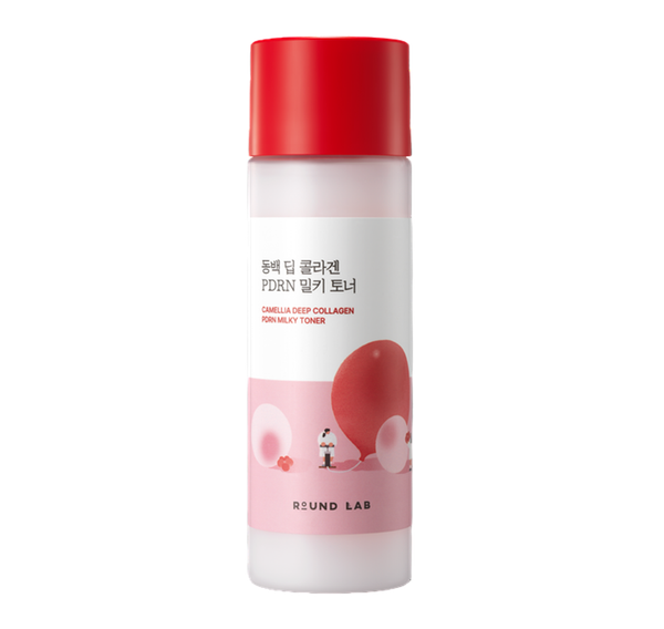 Тонер для лица Round Lab Camellia Deep Collagen Pdrn Milky Toner (150мл)