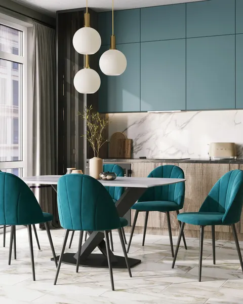 Изображение товара Стул Stool Group Логан SN / LV-121-Ci-01-01 (велюр изумрудный)