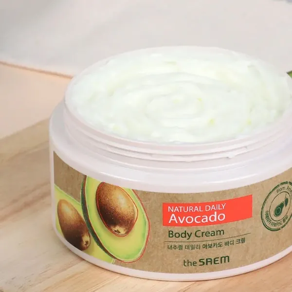 Изображение товара Крем для тела The Saem Natural Daily Avocado Body Cream (300мл)