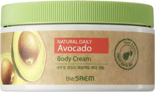 Изображение товара Крем для тела The Saem Natural Daily Avocado Body Cream (300мл)