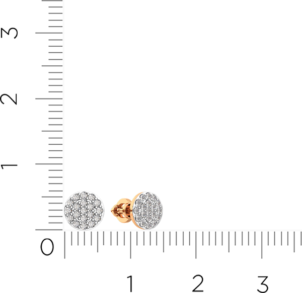 Изображение товара Серьги из розового золота ZORKA 3D00352.14K.R.ZZ