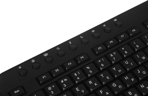 Изображение товара Клавиатура Оклик K257W (черный)