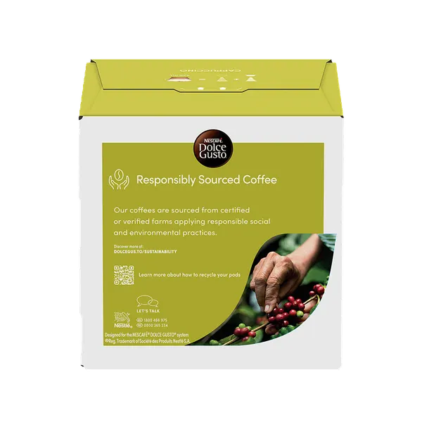 Изображение товара Кофе в капсулах Nescafe Dolce Gusto Cappuccino 186.4г (3x16шт)