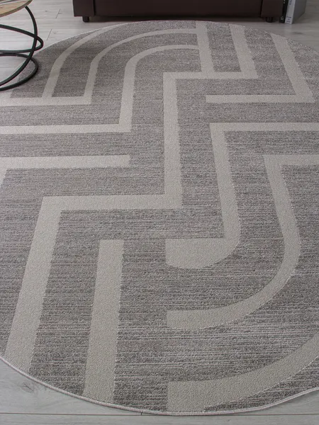 Изображение товара Ковер Merinos Dios F439-OVAL-LIGHT GRAY (2.4x3.4)