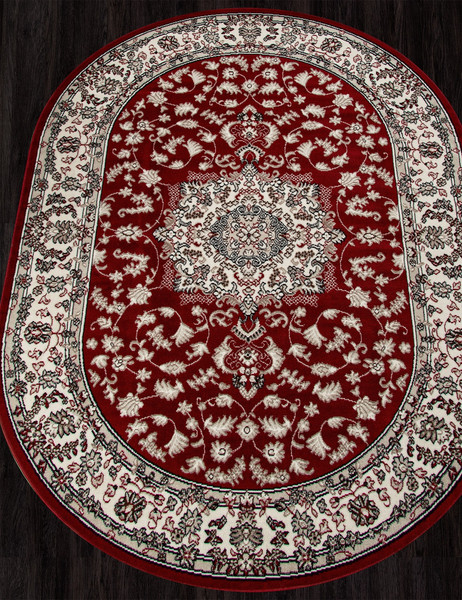 Изображение товара Ковер Merinos Gavana D412-OVAL-RED (2.5x3.5)