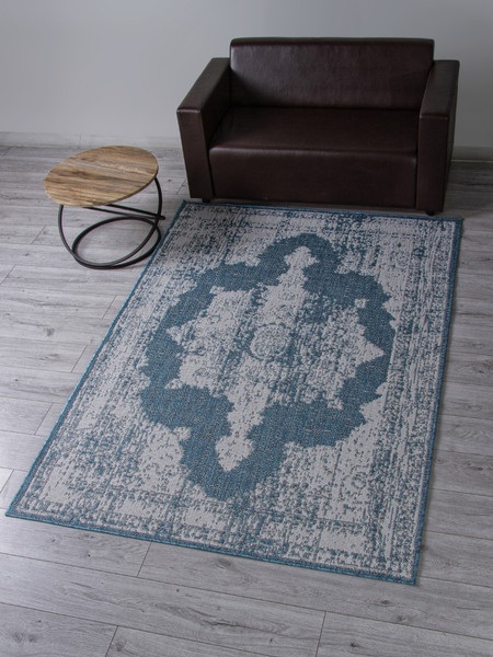 Изображение товара Циновка Merinos Kair S129-STAN-BLUE (2.4x3.4)