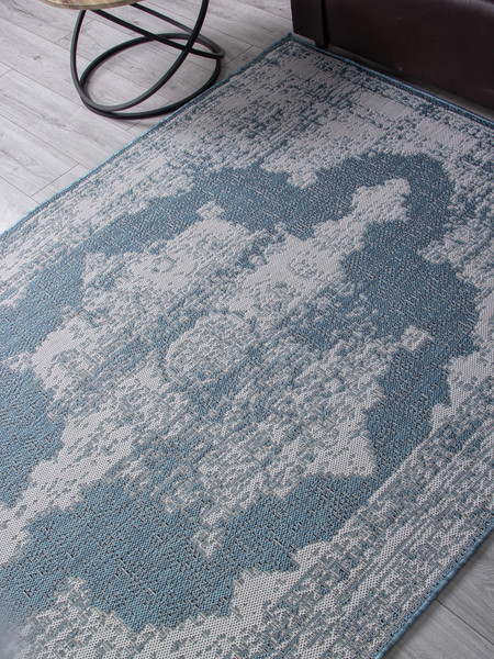 Изображение товара Циновка Merinos Kair S129-STAN-BLUE (2.4x3.4)