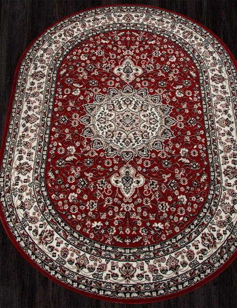 Изображение товара Ковер Merinos Gavana D411-OVAL-RED (2.5x3.5)