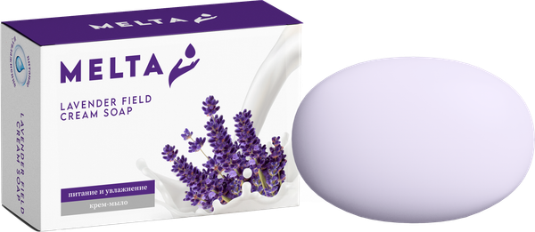 Изображение товара Мыло твердое Melta Lavender field (90г)