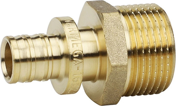Переходник Varmega 32x1 НР Латунь Slide-fit / VM51219 — фото 3