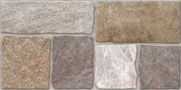 Изображение товара Плитка Beryoza Ceramica Камерун коричневый (300x600)
