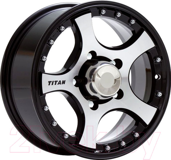 Изображение товара Литой диск SKAD Титан 16x7" 5x139.7мм DIA 109.7мм ЕТ 35мм Алмаз