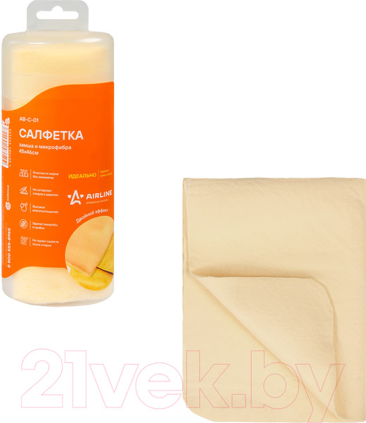 Изображение товара Салфетка для автомобиля Airline AB-C-01
