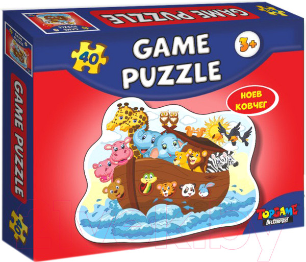 Изображение товара Пазл Topgame Ноев ковчег / 01495 (40эл)