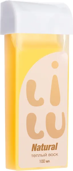 Изображение товара Воск для депиляции LILU теплый в картридже 01 Natural жидкий (100мл)