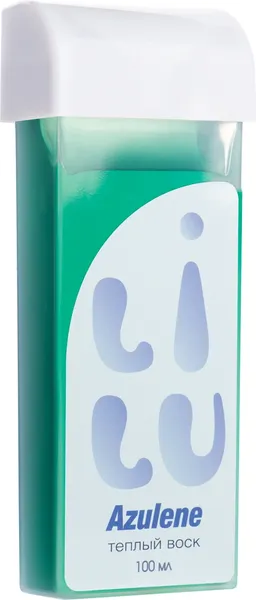 Изображение товара Воск для депиляции LILU теплый в картридже 02 Azulene жидкий (100мл)