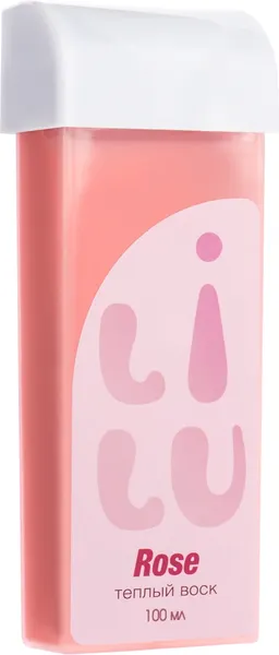 Изображение товара Воск для депиляции LILU теплый в картридже 03 Rose плотный (100мл)