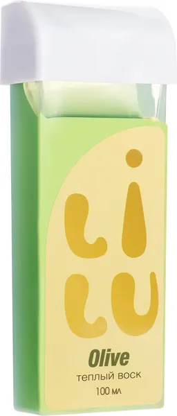 Изображение товара Воск для депиляции LILU теплый в картридже 07 Olive жидкий (100мл)