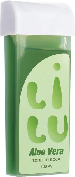 Изображение товара Воск для депиляции LILU теплый в картридже 10 Aloe Vera средней плотности (100мл)