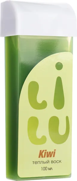 Изображение товара Воск для депиляции LILU теплый в картридже 12 Kiwi средней плотности (100мл)