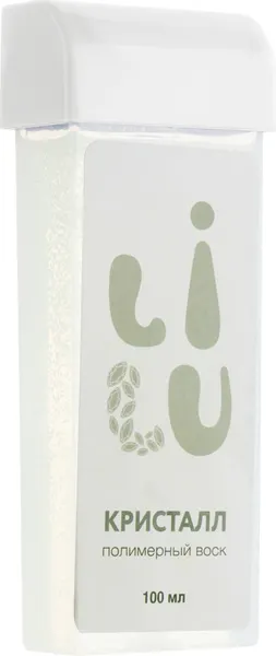 Изображение товара Воск для депиляции LILU полимерный в картридже 01 Кристалл (100мл)