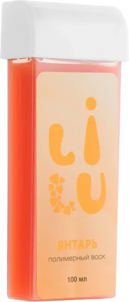 Изображение товара Воск для депиляции LILU полимерный в картридже 03 Янтарь (100мл)