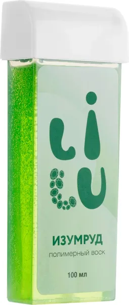 Изображение товара Воск для депиляции LILU полимерный в картридже 04 Изумруд (100мл)