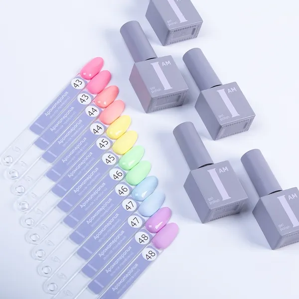 Изображение товара Гель-лак для ногтей I am Ароматерапия трехфазный Белый (9мл)