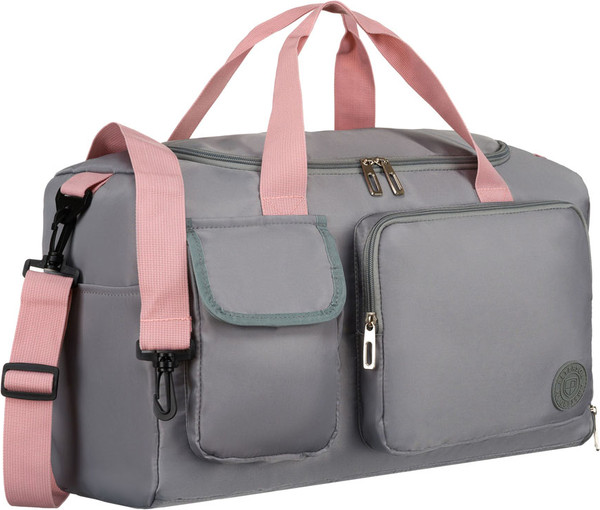 Изображение товара Сумка дорожная Peterson PTN 23032 (серый/розовый)