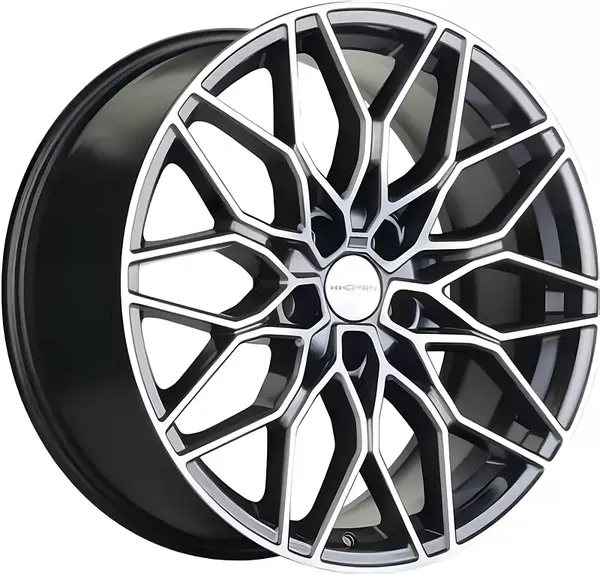 Изображение товара Литой диск Khomen KHW1902 Mercedes 19x8.5" 5x112мм DIA 66.6мм ET 38мм (Gray FP)