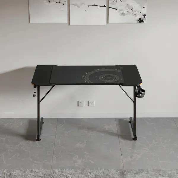 Изображение товара Геймерский стол Zone 51 Trine 120 RGB / Z51-T2R-BK (черный)