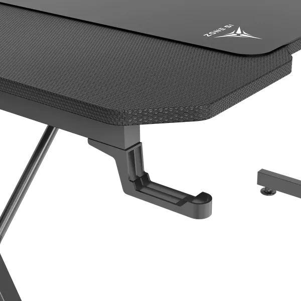 Изображение товара Геймерский стол Zone 51 Trine 140 / Z51-T4N-BK (черный)