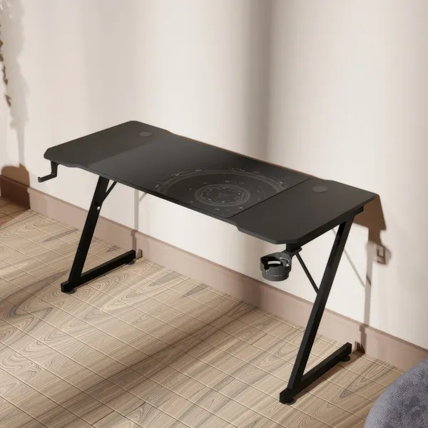 Изображение товара Геймерский стол Zone 51 Trine 140 / Z51-T4N-BK (черный)