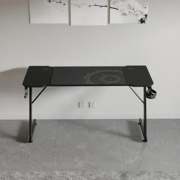 Изображение товара Геймерский стол Zone 51 Trine 140 / Z51-T4N-BK (черный)