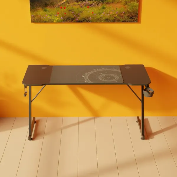 Изображение товара Геймерский стол Zone 51 Trine 140 / Z51-T4N-BK (черный)